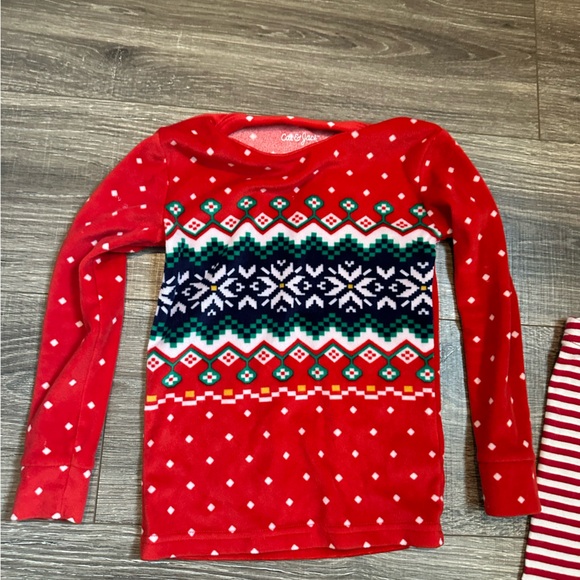 The Children’s Place Santa 4 and Cat & Jack Christmas Pajamas - Picture 6 of 10